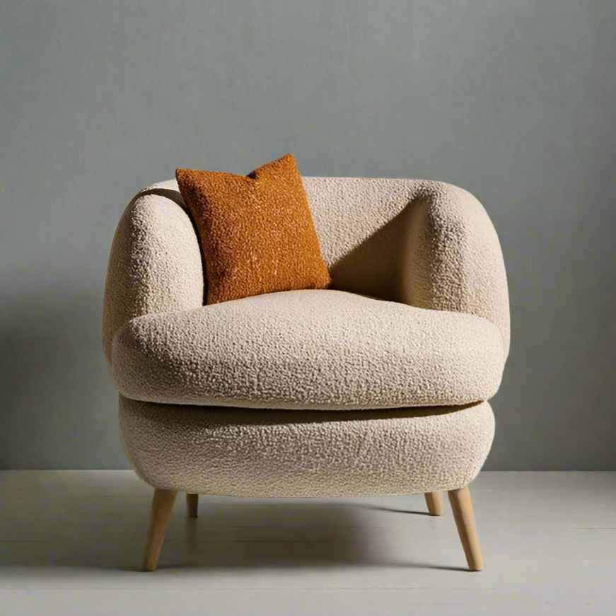 Puff Boucle Arm chair