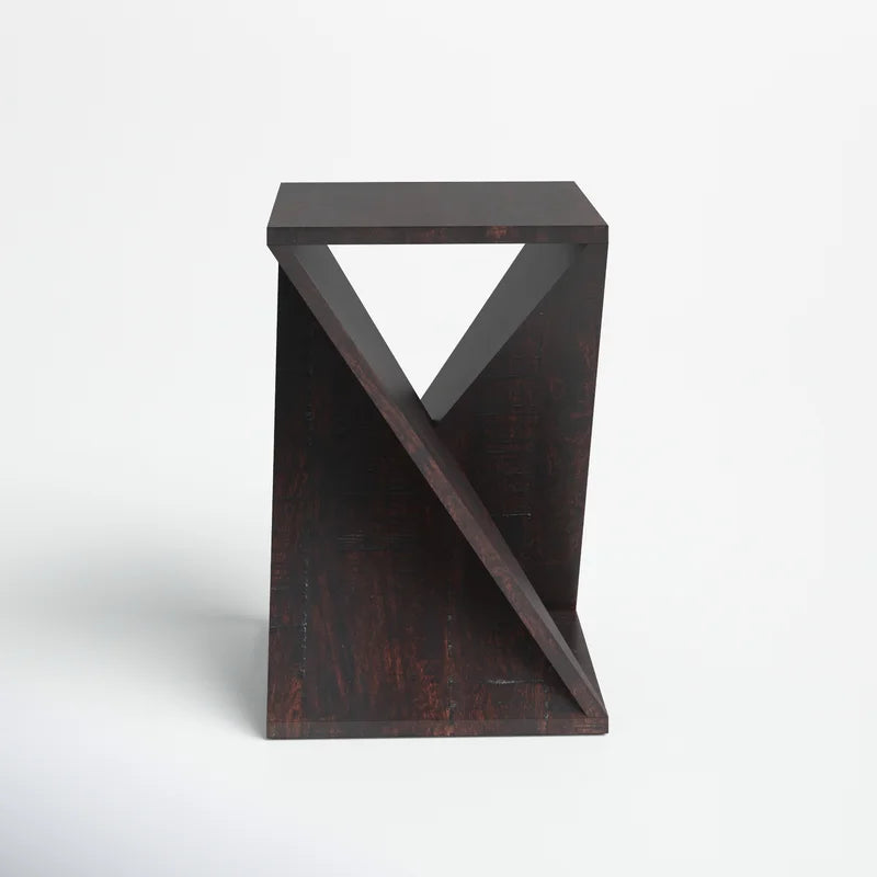 Zevara Solid Wood End Table