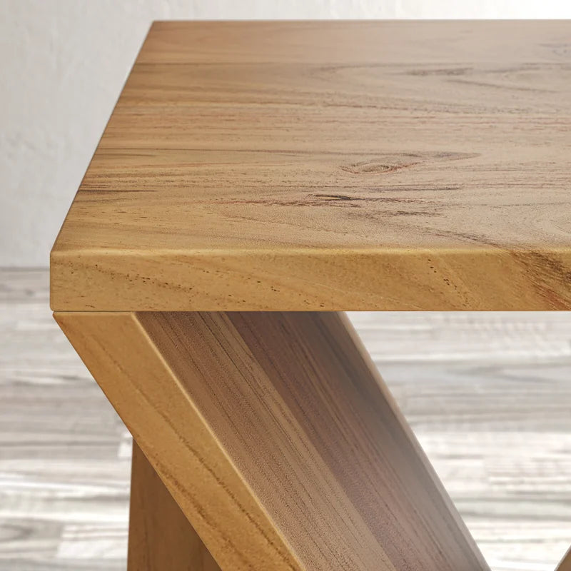 Zevara Solid Wood End Table