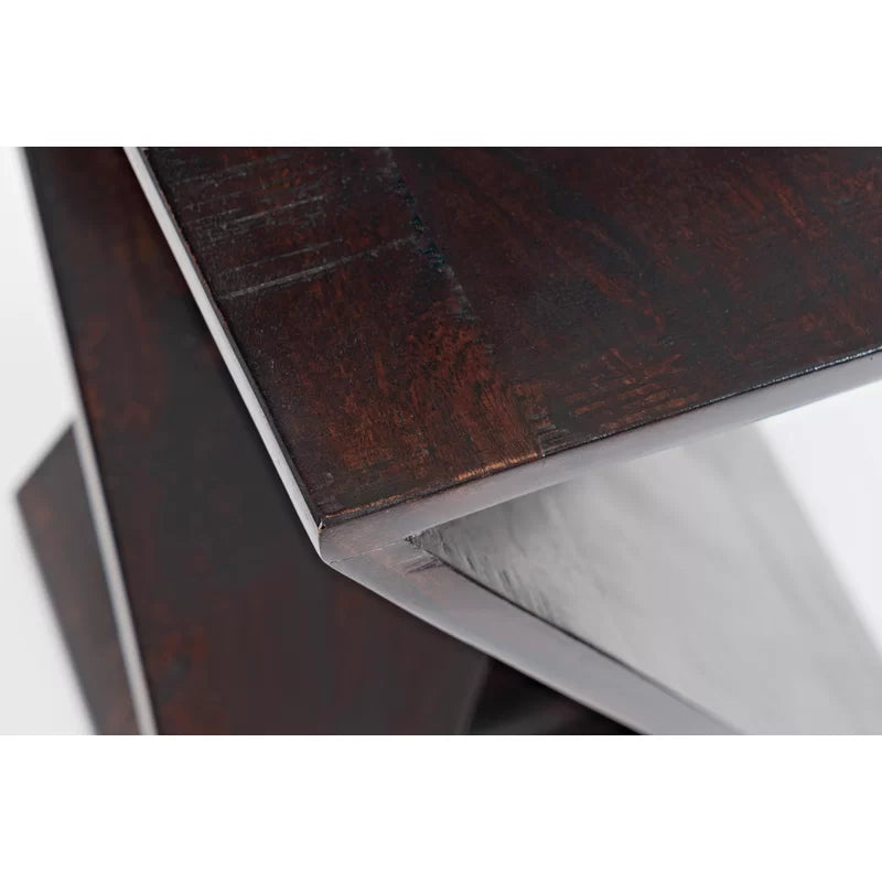 Zevara Solid Wood End Table