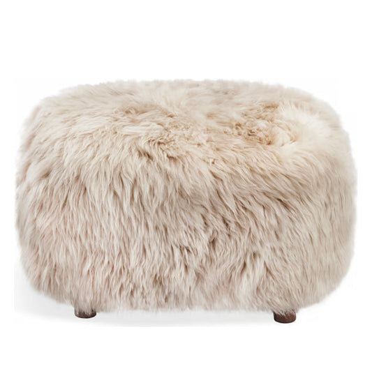 Fluffy Ottoman