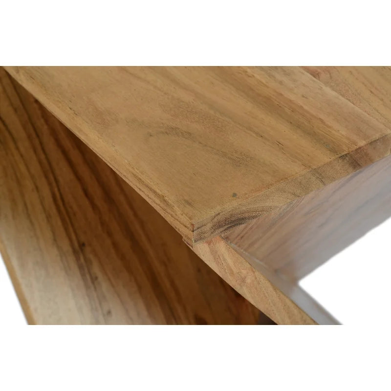 Zevara Solid Wood End Table