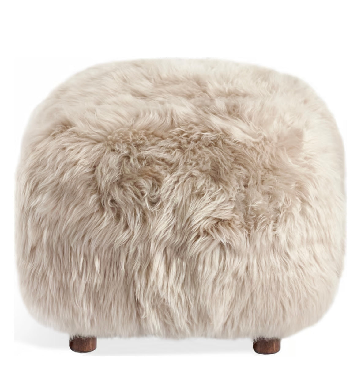 Fluffy Ottoman