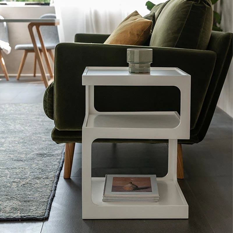 Stepper Storage End Table