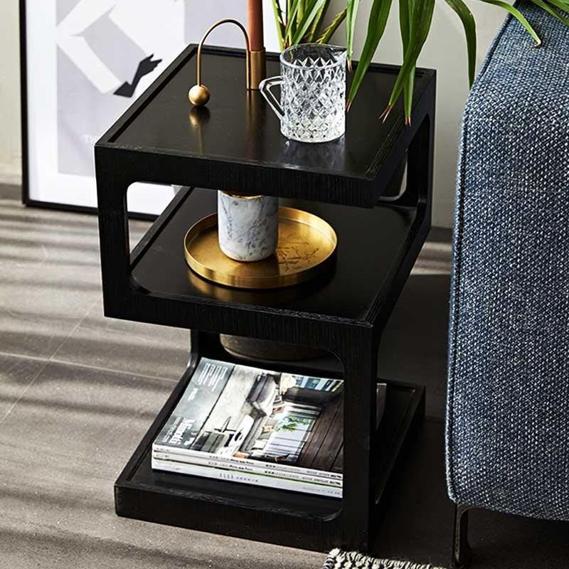 Stepper Storage End Table