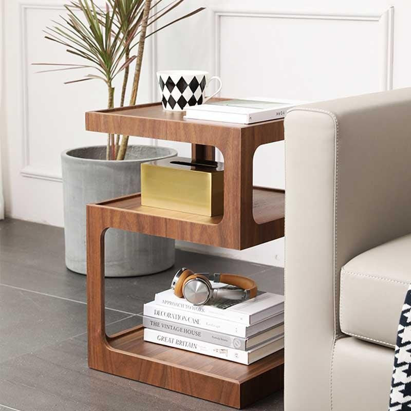 Stepper Storage End Table